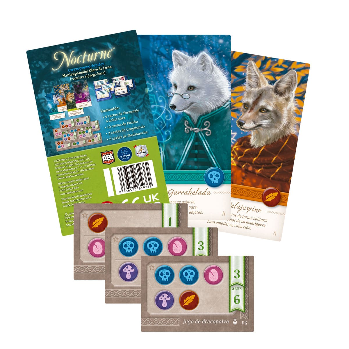 Nocturne: Claro de Luna - Juegos de mesa - Adani Store