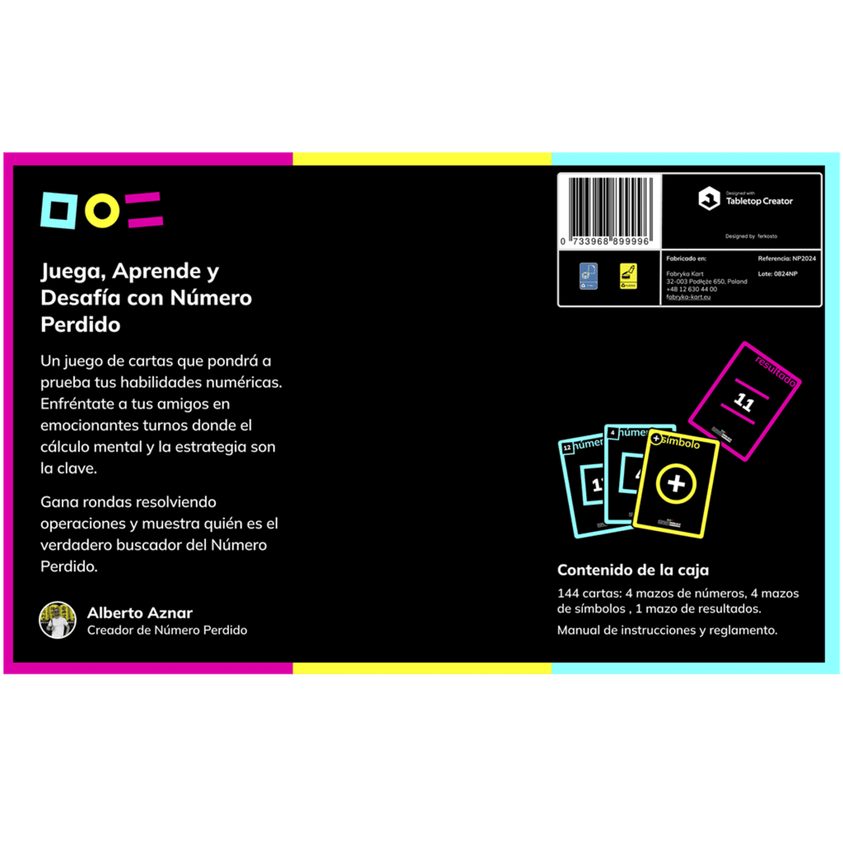 Número Perdido - Juegos de mesa - Adani Store