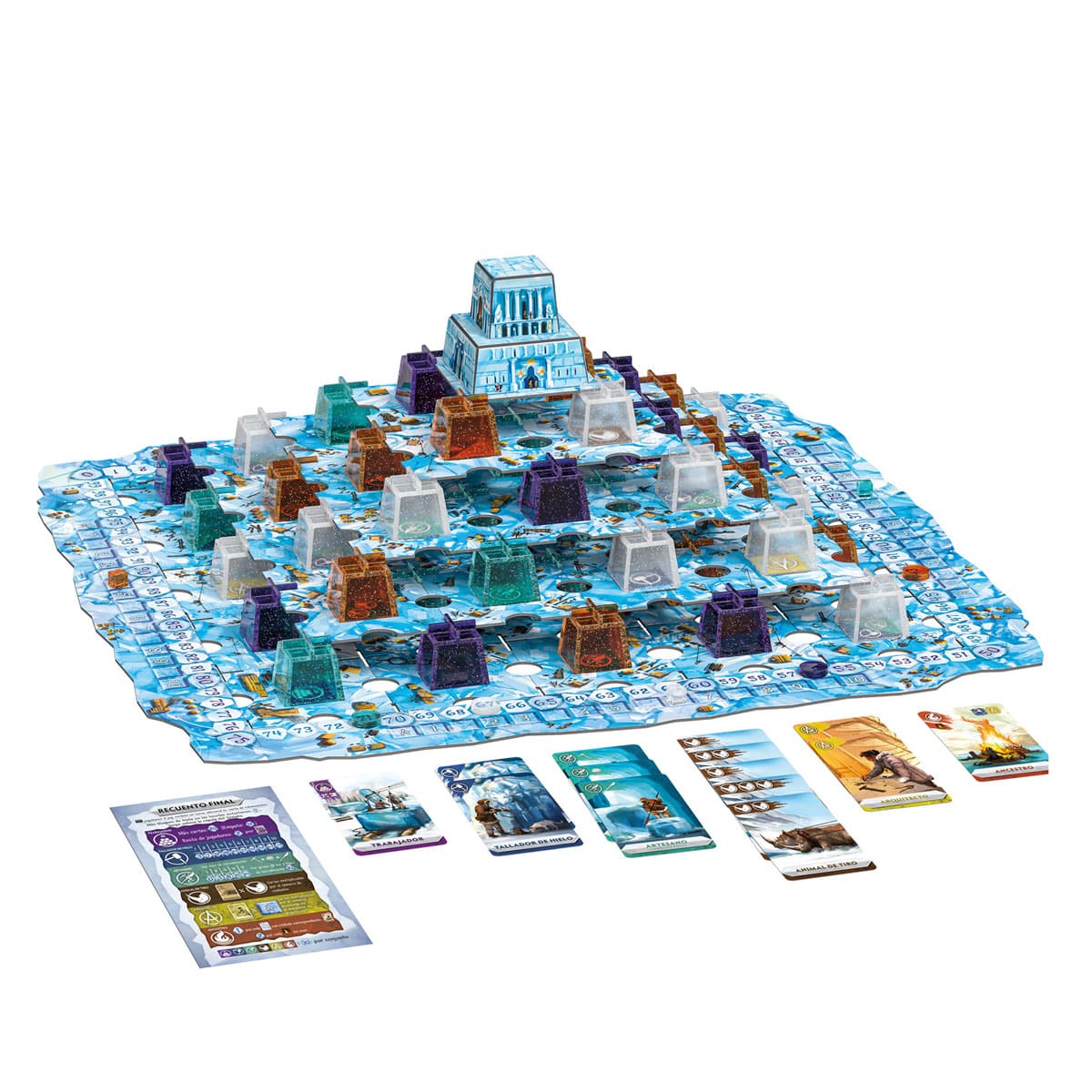 Nunatak: El Templo de Hielo - Juegos de mesa - Adani Store