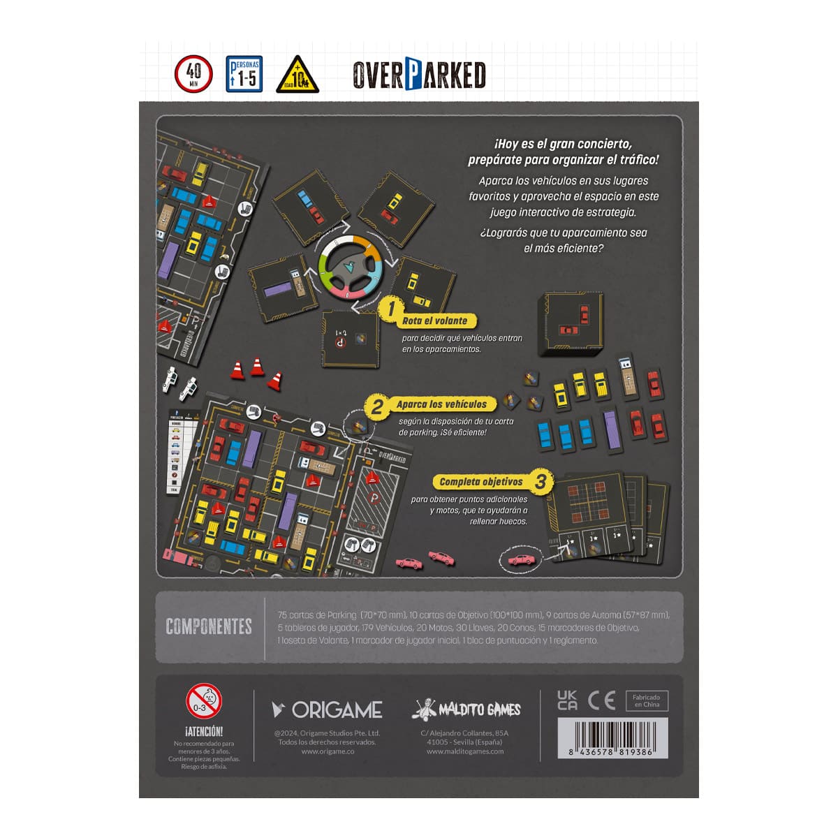 Overparked - Juegos de mesa - Adani Store