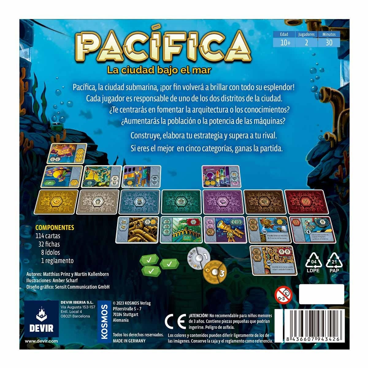 Pacífica - Juegos de mesa - Adani Store