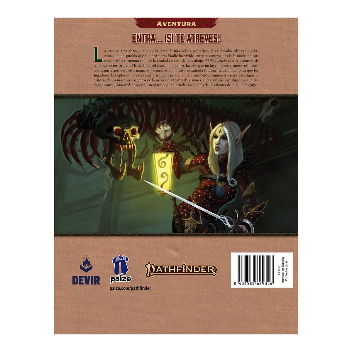 Pathfinder 2ª edición Malevolencia - Juegos de mesa - Adani Store