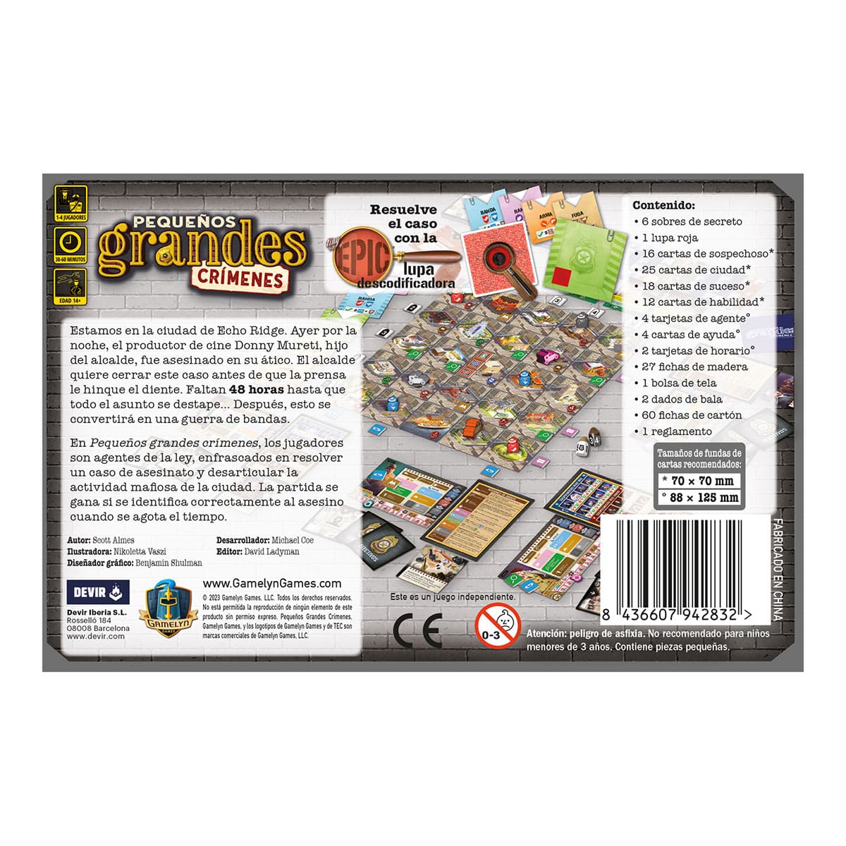 Pequeños grandes crimenes - Juegos de mesa - Adani Store