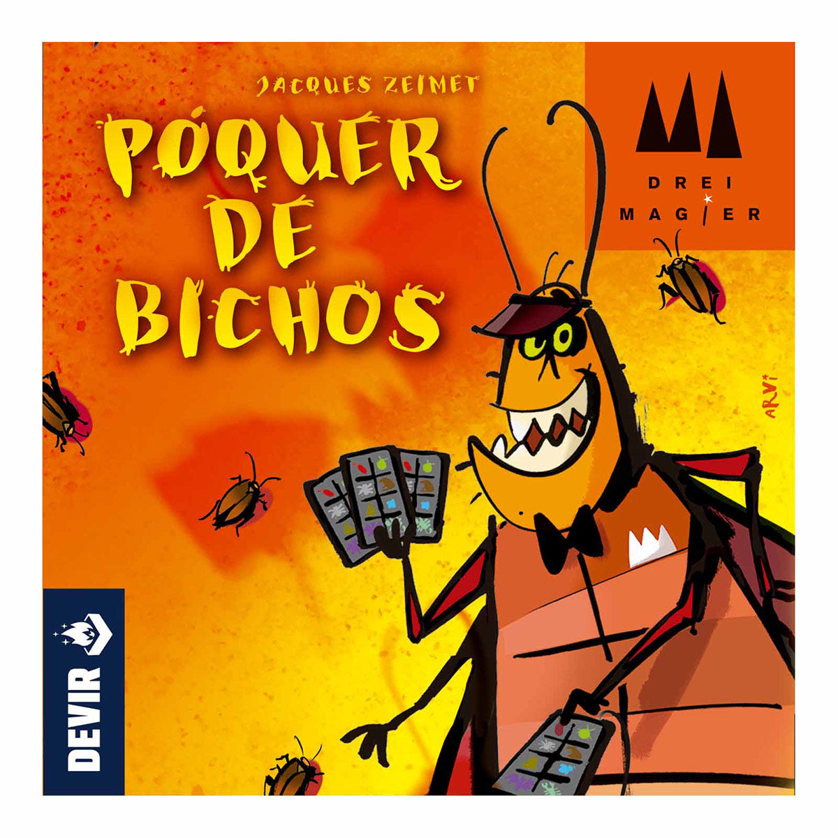 Póquer de Bichos - Juegos de mesa - Adani Store
