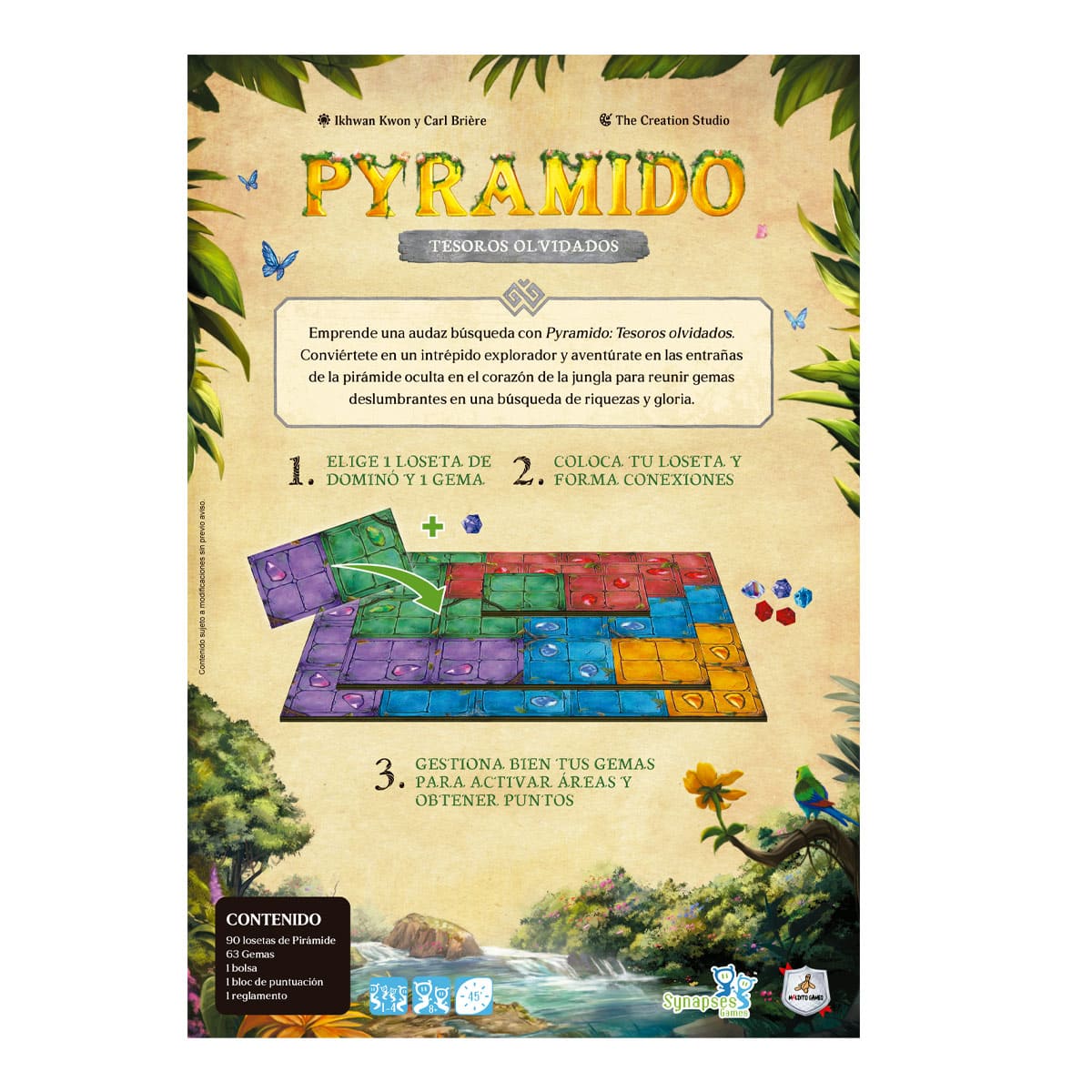Pyramido: Tesoros Olvidados - Juegos de mesa - Adani Store