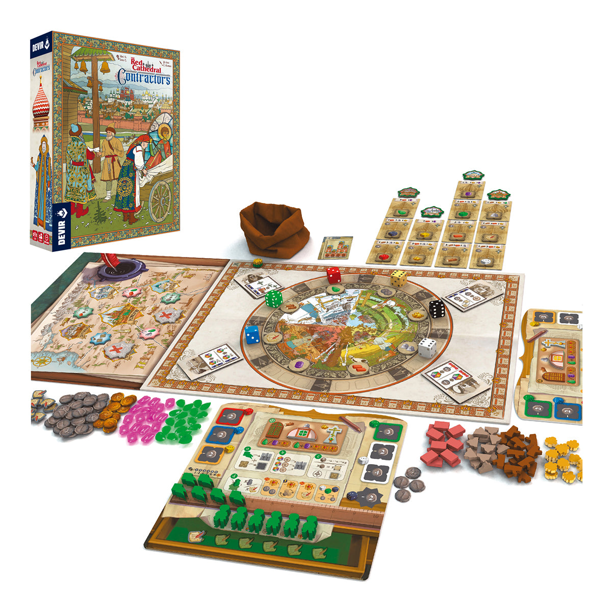 Red Cathedral Contractors - Juegos de mesa - Adani Store