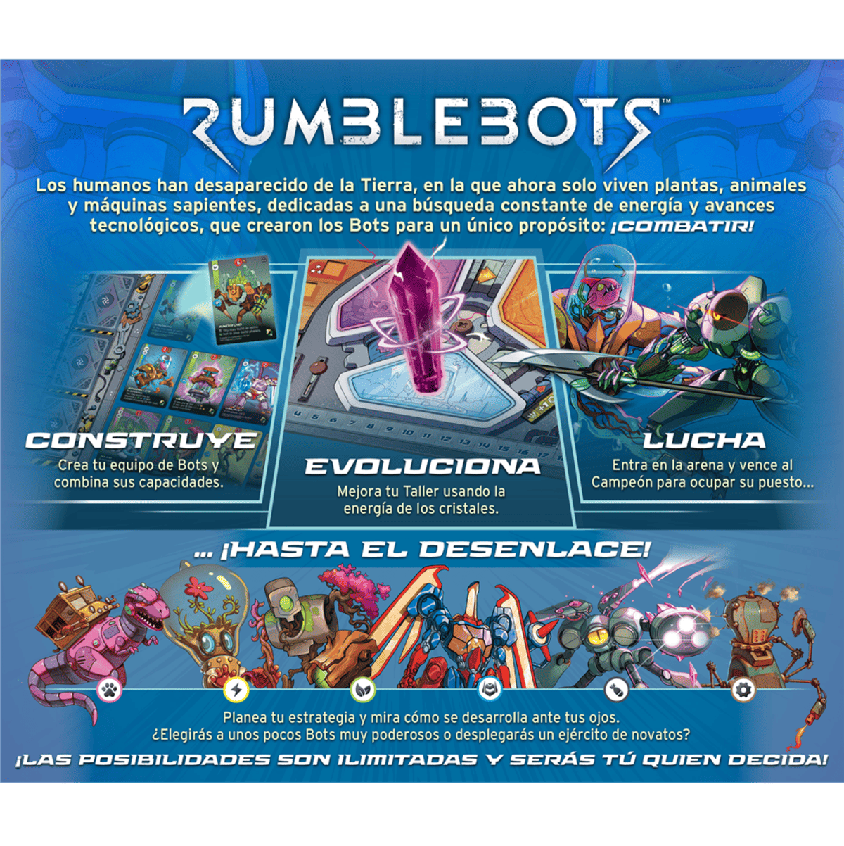Rumblebots - Juegos de mesa - Adani Store