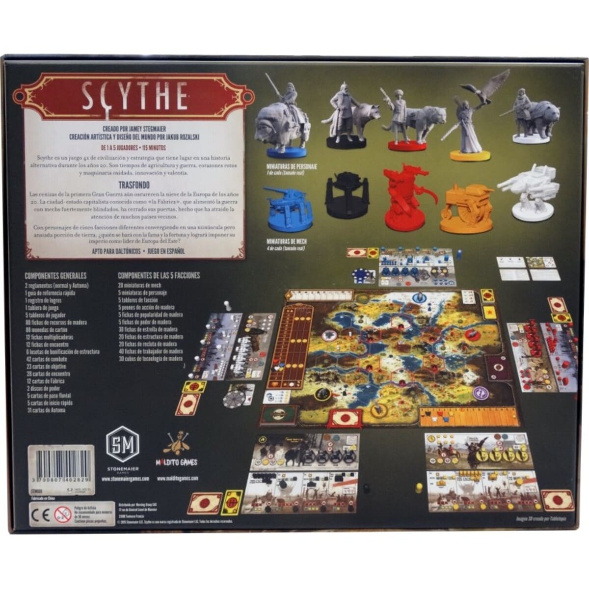 Scythe - Juegos de mesa - Adani Store