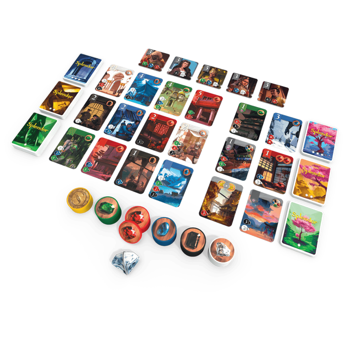 Splendor El sol nunca se pone - Juegos de mesa - Adani Store