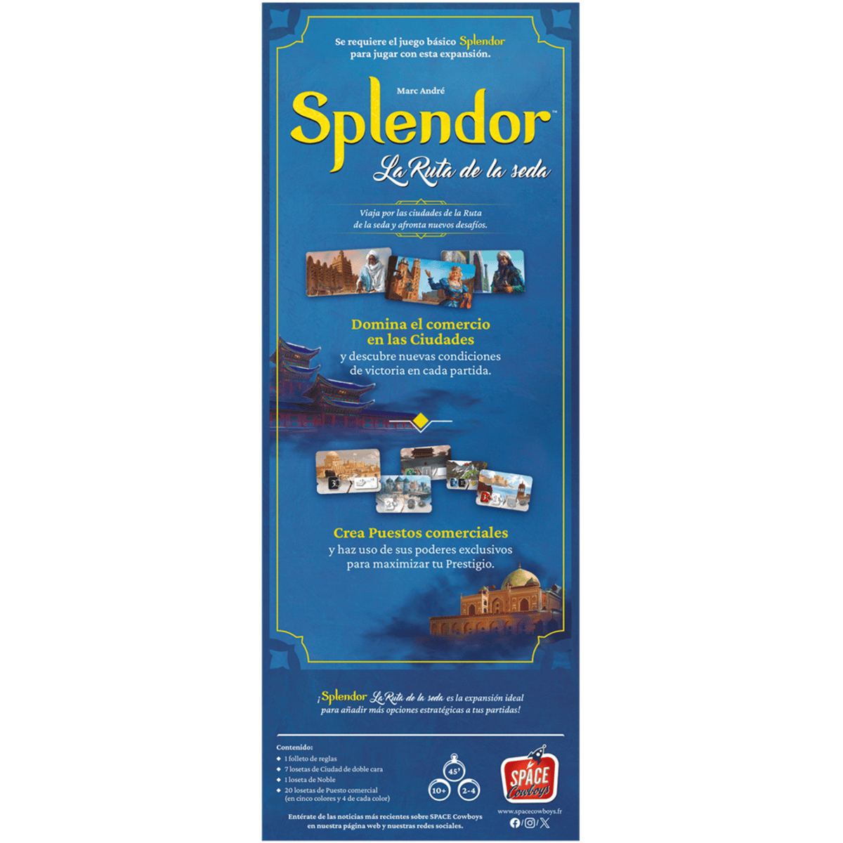 Splendor La Ruta de la seda - Juegos de mesa - Adani Store