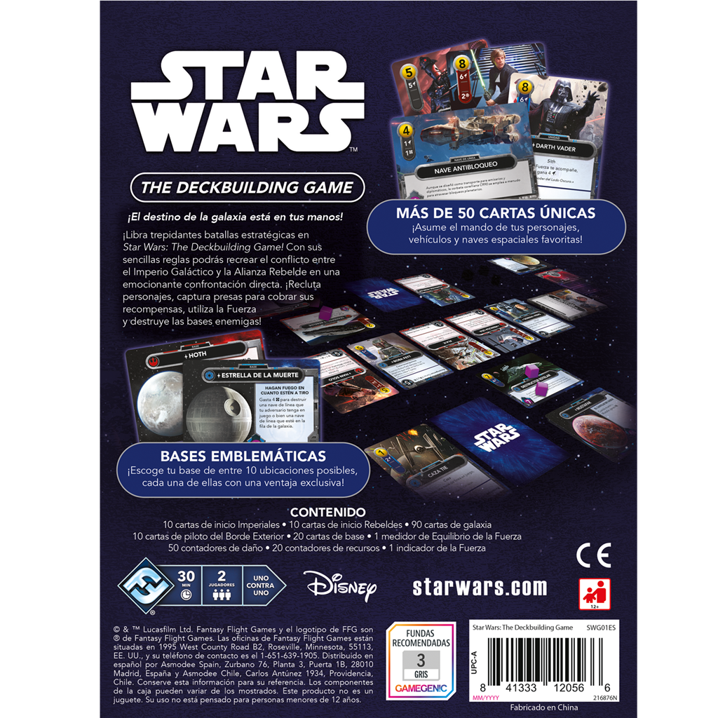 Star Wars: The Deckbuilding Game - Juegos de mesa - Adani Store