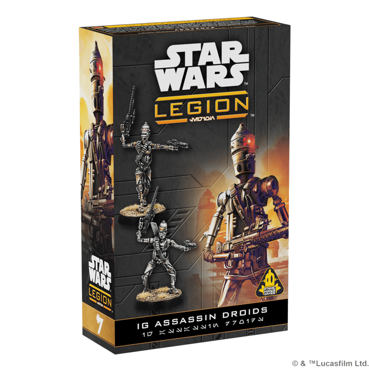 Star Wars Legión: IG-Series Assassin Droids - Juegos de mesa - Adani Store