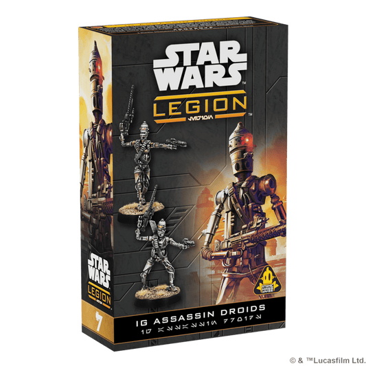 Star Wars Legión: IG-Series Assassin Droids - Juegos de mesa - Adani Store