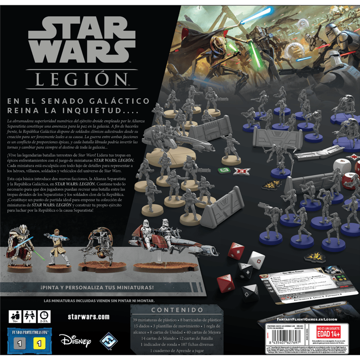 Star Wars Legión: Las Guerras Clon - Juegos de mesa - Adani Store