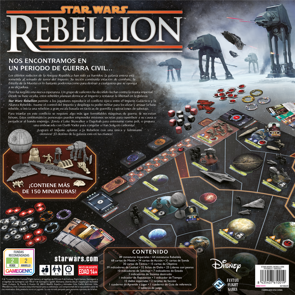 Star Wars Rebellion - Juegos de mesa - Adani Store