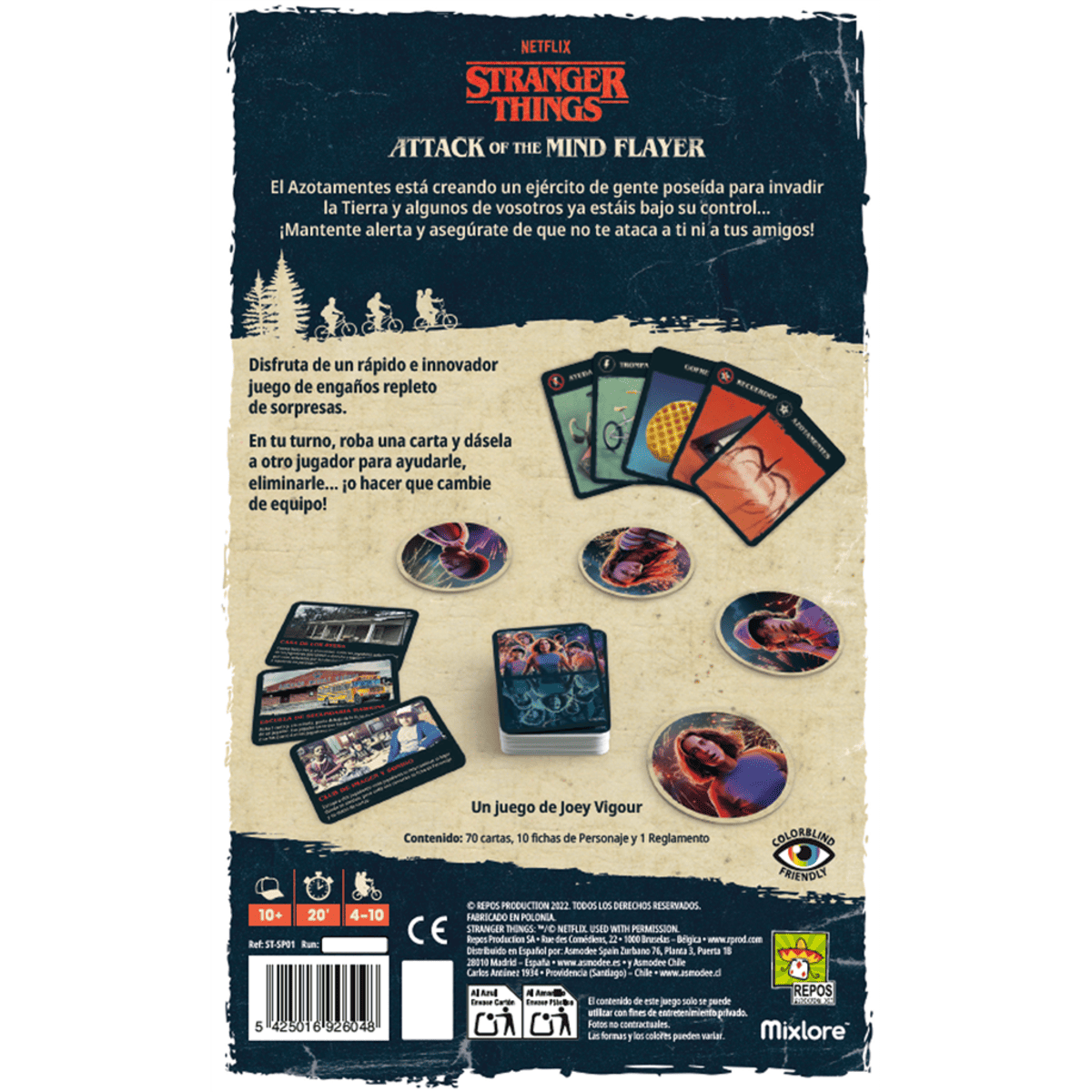 Stranger Things: Attack of the Mind Flayer - Juegos de mesa - Adani Store