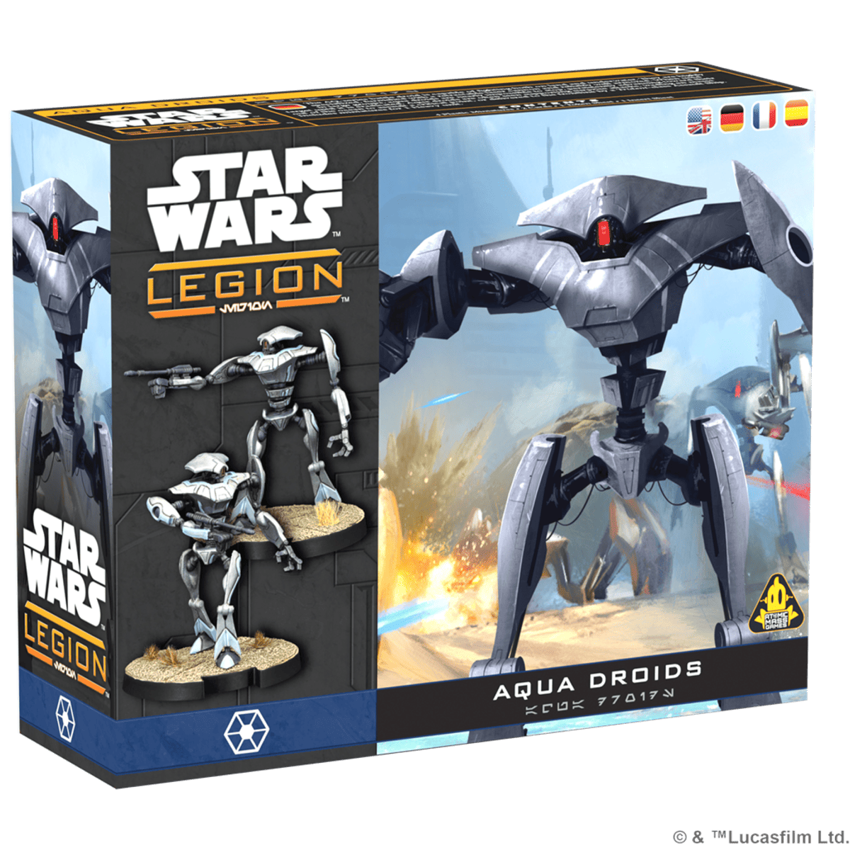 Star Wars Legión: Aqua Droids - Juegos de mesa - Adani Store