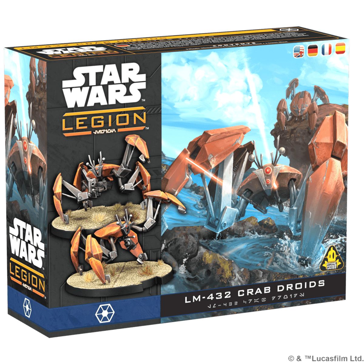 Star Wars Legión: LM-432 Crab Droids - Juegos de mesa - Adani Store