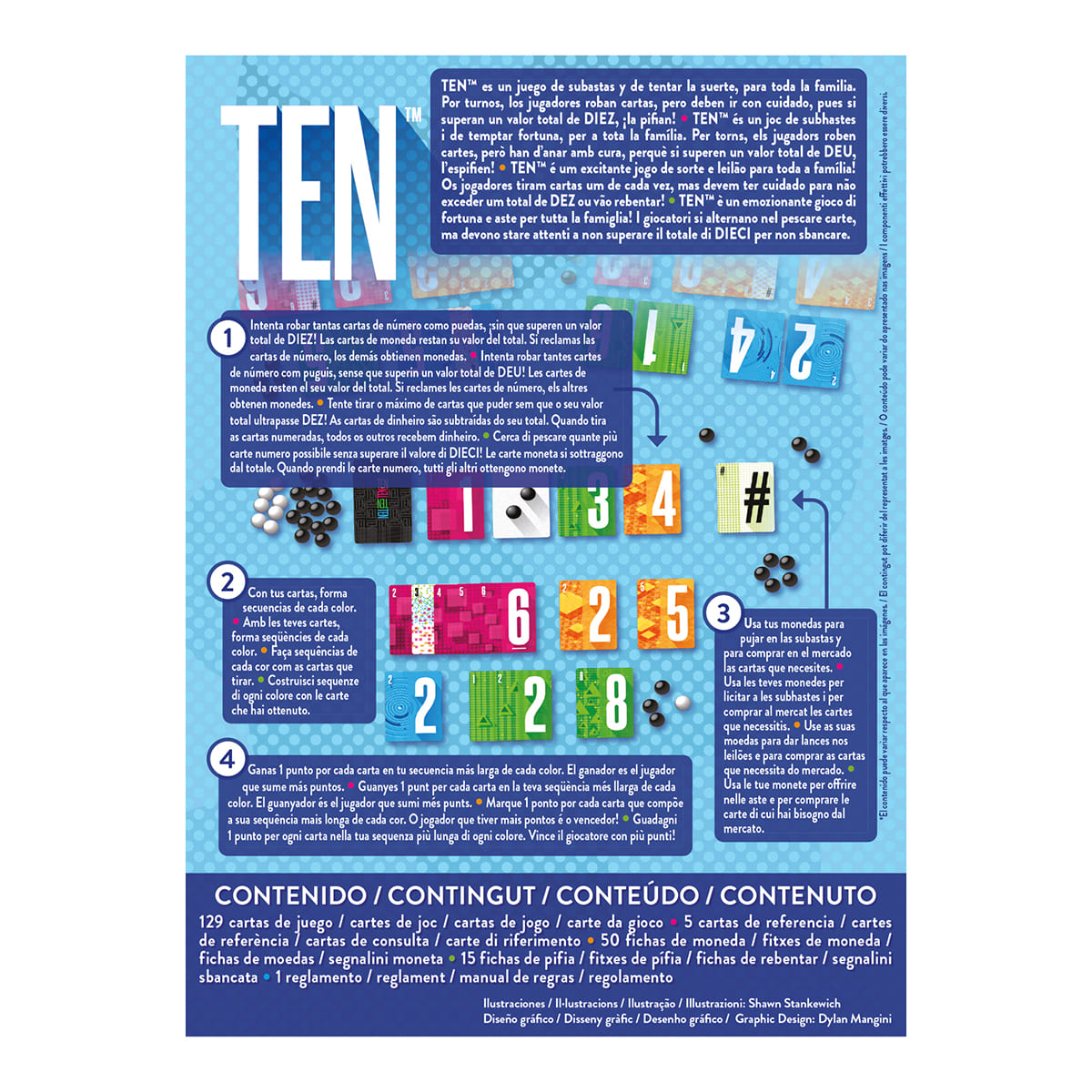 Ten - Juegos de mesa - Adani Store