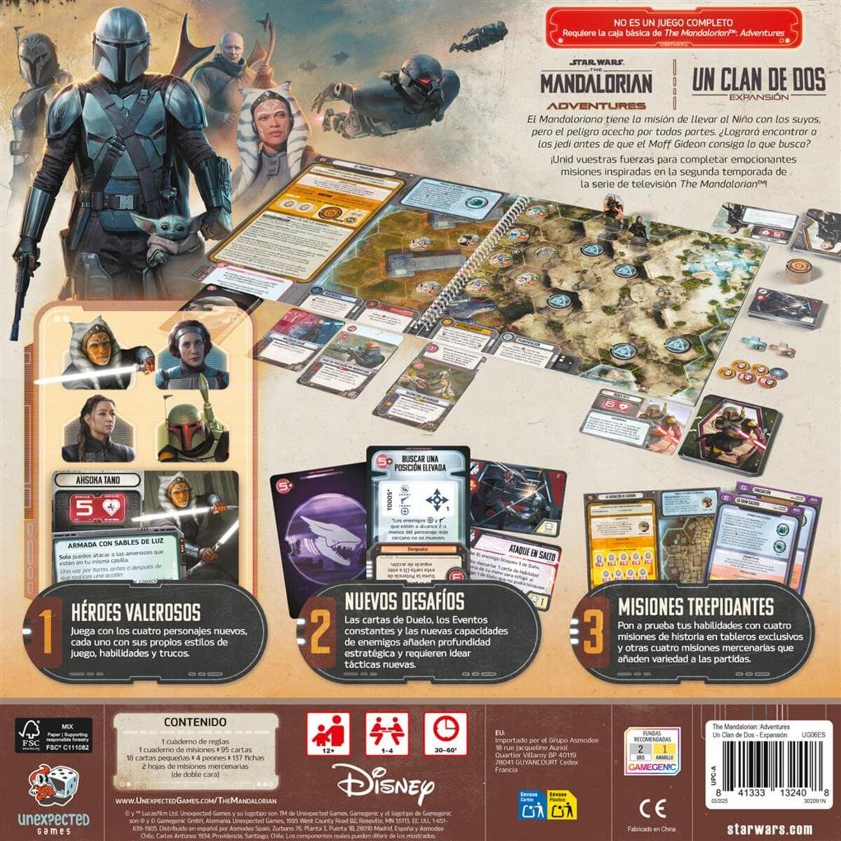 The Mandalorian Adventures: Un Clan de Dos - Juegos de mesa - Adani Store