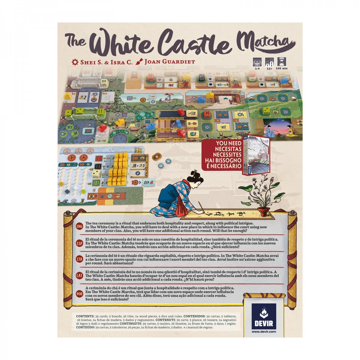 The White Castle Matcha - Juegos de mesa - Adani Store