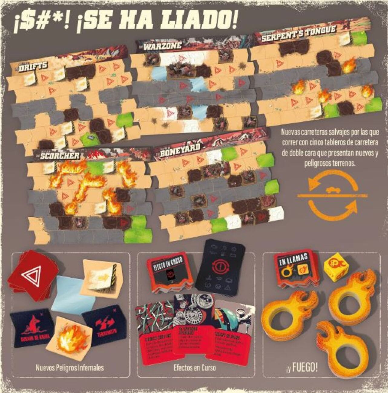 Thunder Road Vendetta: Carnage at Devil's Run - Juegos de mesa - Adani Store