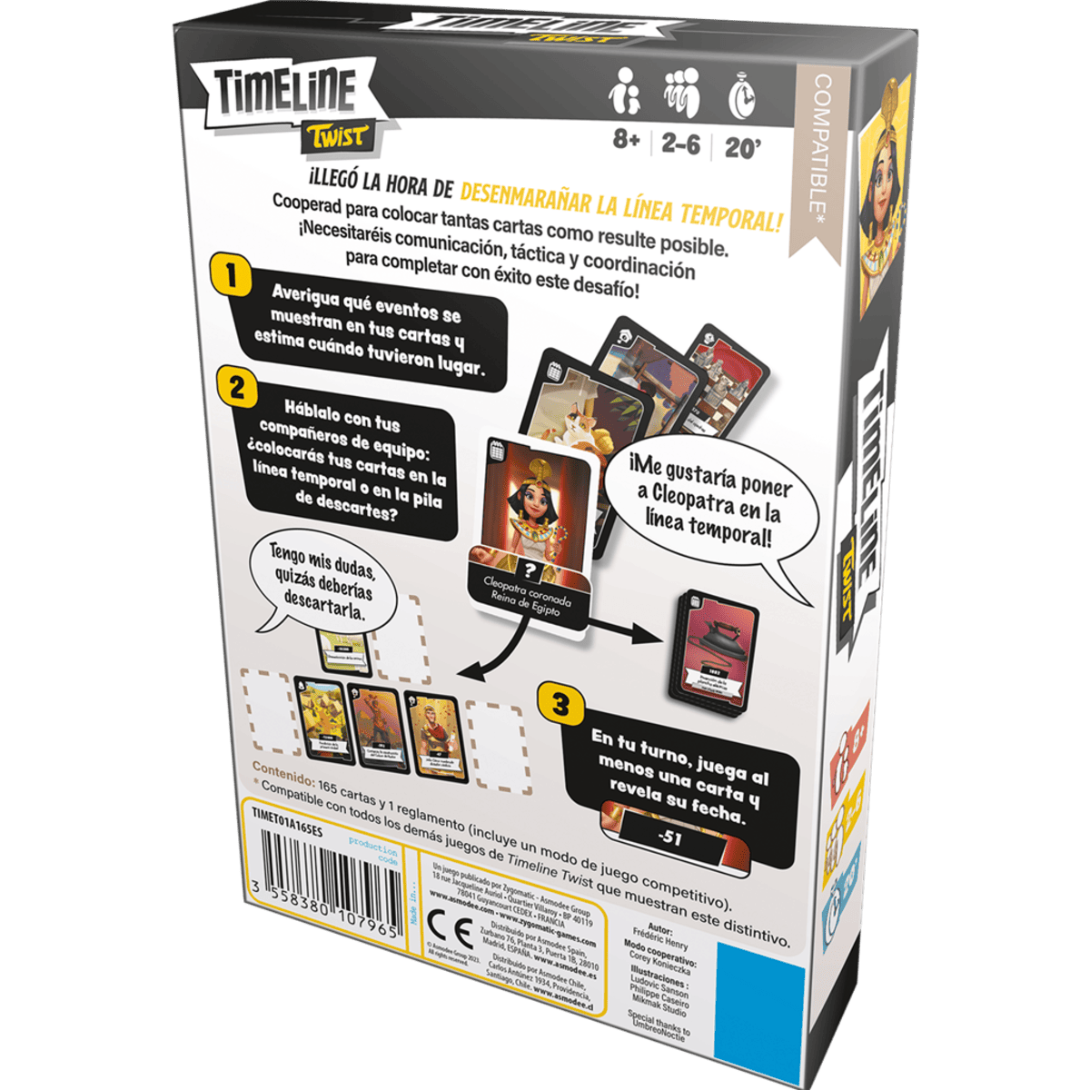 Timeline Twist - Juegos de mesa - Adani Store