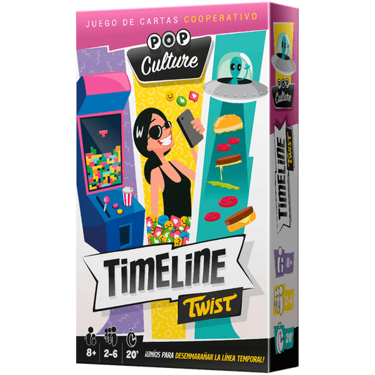 Timeline Twist Pop Culture - Juegos de mesa - Adani Store