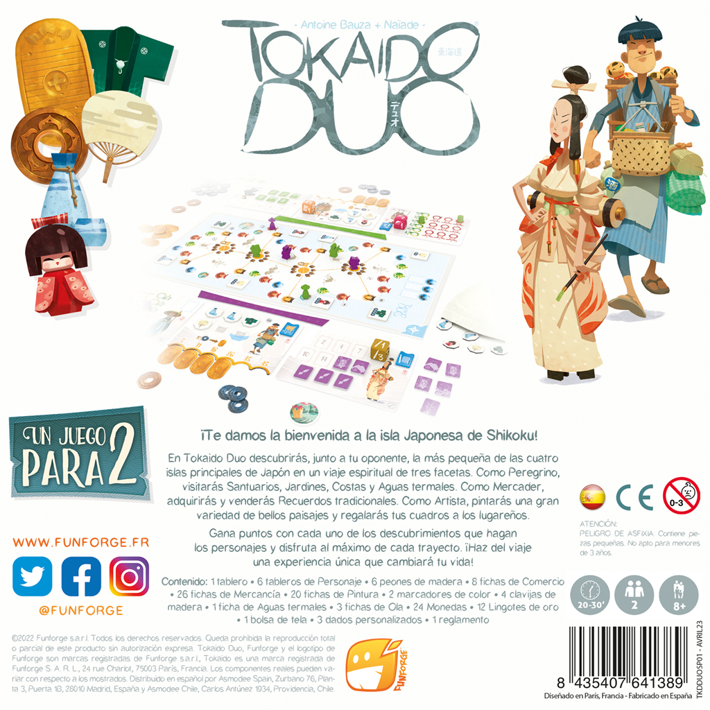 Tokaido Duo - Juegos de mesa - Adani Store