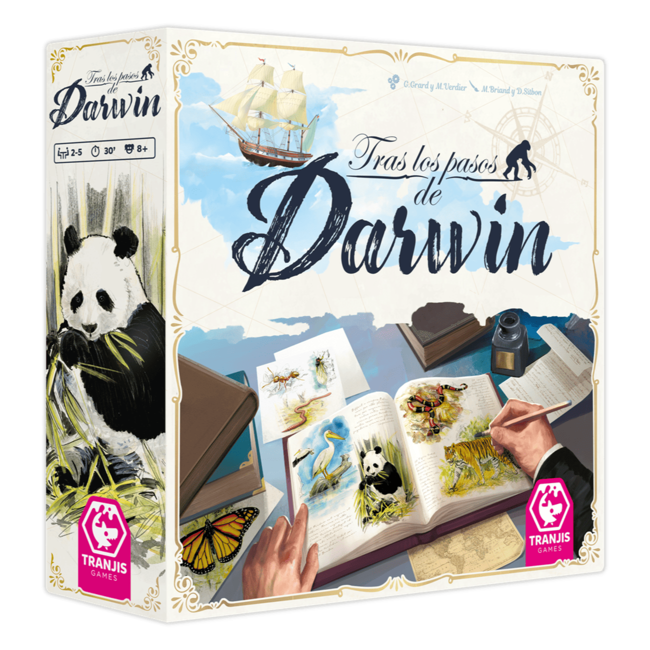 Tras los pasos de Darwin - Juegos de mesa - Adani Store