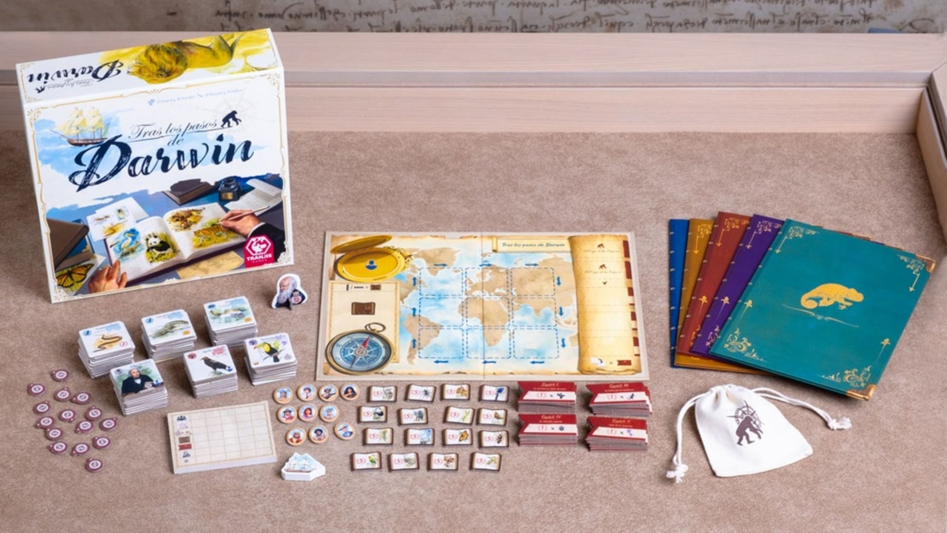 Tras los pasos de Darwin - Juegos de mesa - Adani Store