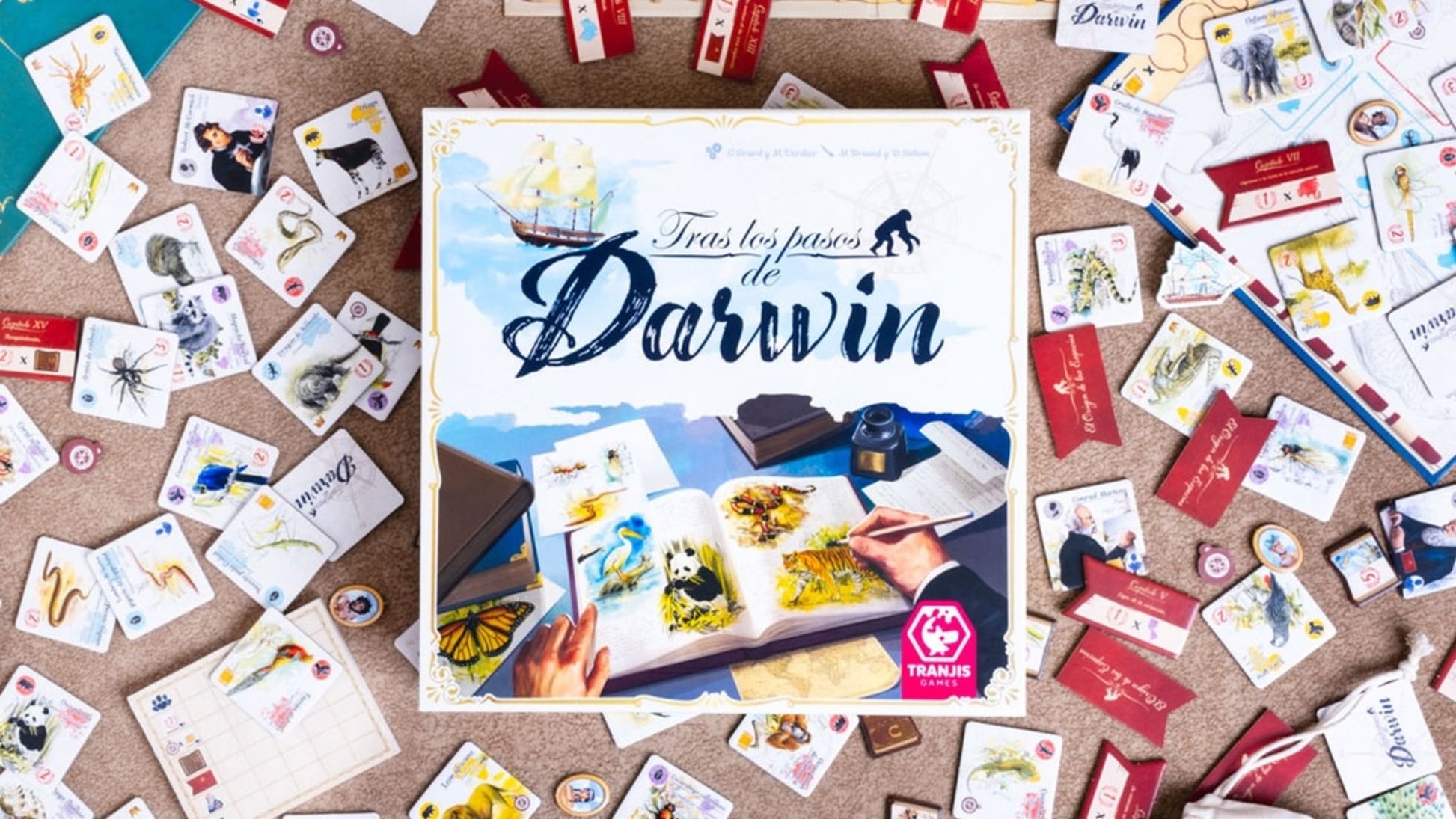 Tras los pasos de Darwin - Juegos de mesa - Adani Store