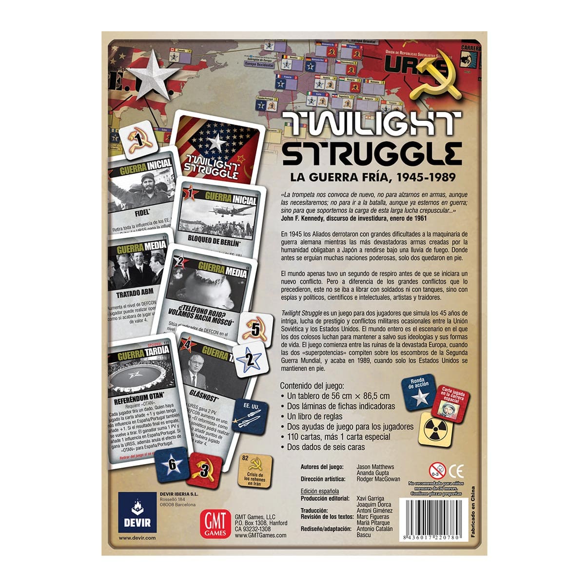 Twilight Struggle - Juegos de mesa - Adani Store