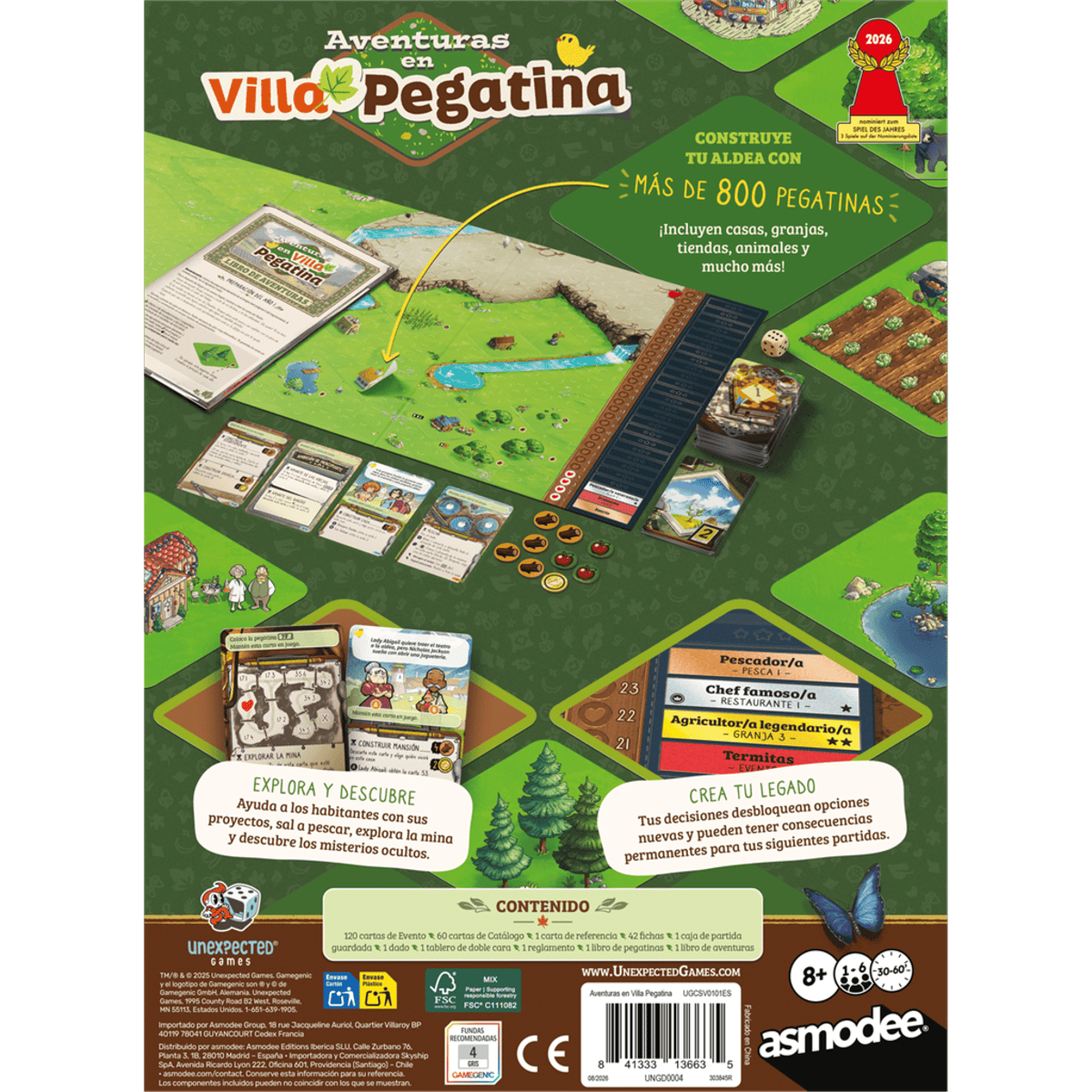 Aventuras en Villa Pegatina