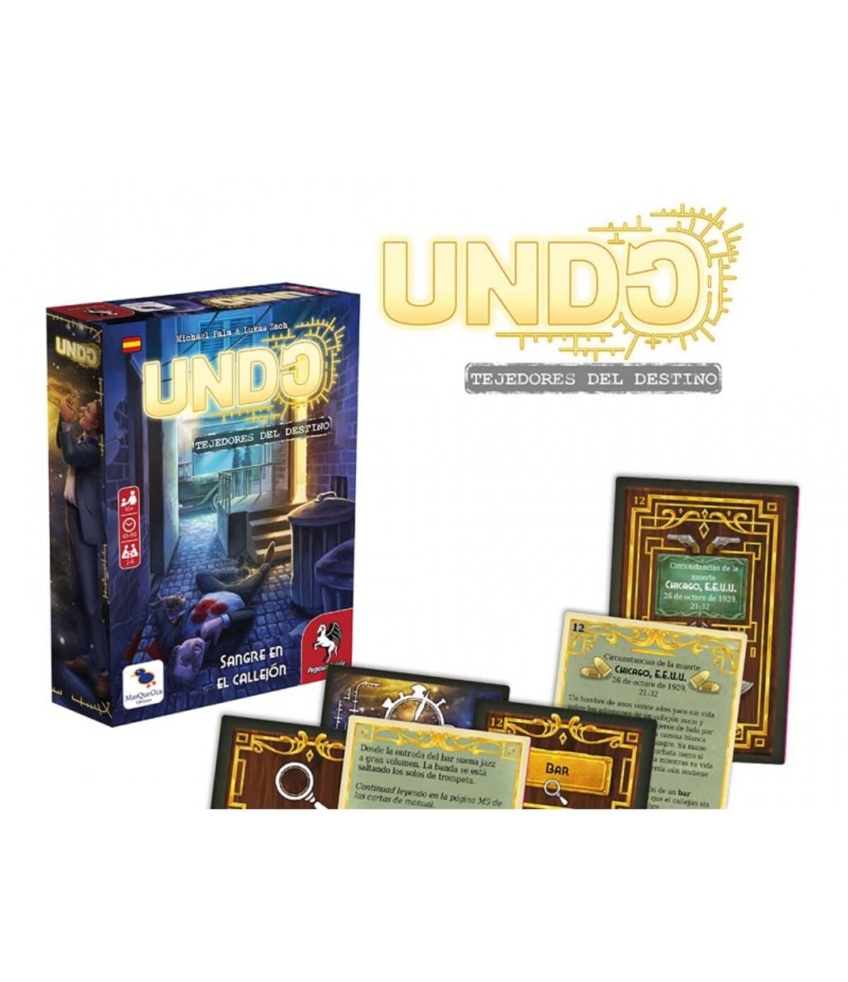 Undo: Sangre en el callejón - Juegos de mesa - Adani Store