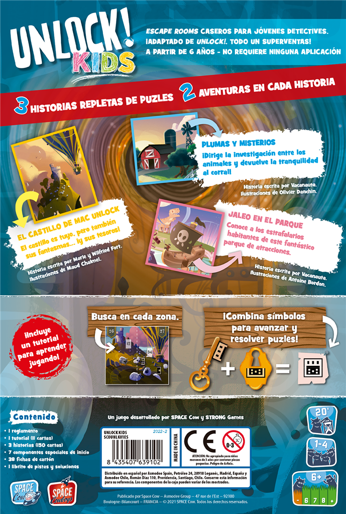 Unlock! Kids - Juegos de mesa - Adani Store