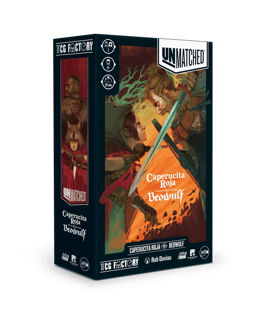 Unmatched Caperucita Roja vs Beowulf  - Juegos de mesa - Adani Store