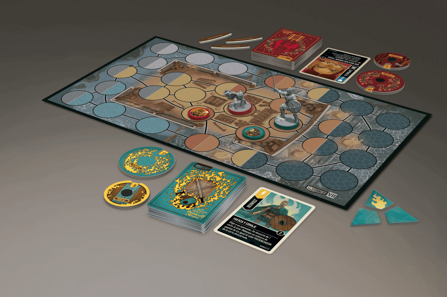 Unmatched Caperucita Roja vs Beowulf - Juegos de mesa - Adani Store