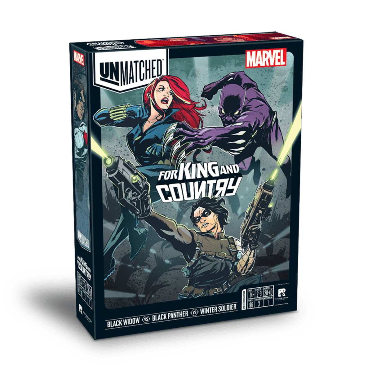 Unmatched For King and Country (inglés) - Juegos de mesa - Adani Store