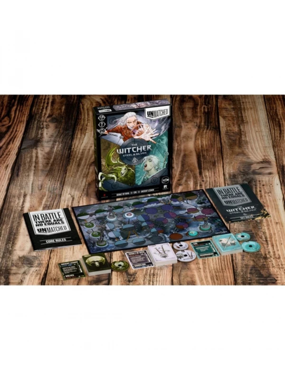Unmatched The Witcher: Steel & Silver - Juegos de mesa - Adani Store