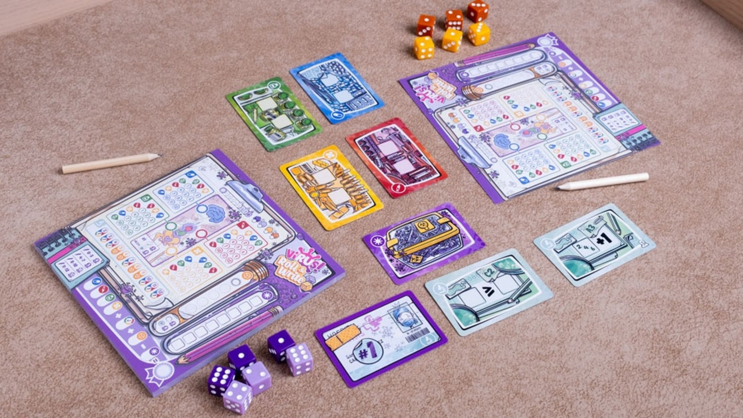 Virus!: Roll & Write - Juegos de mesa - Adani Store