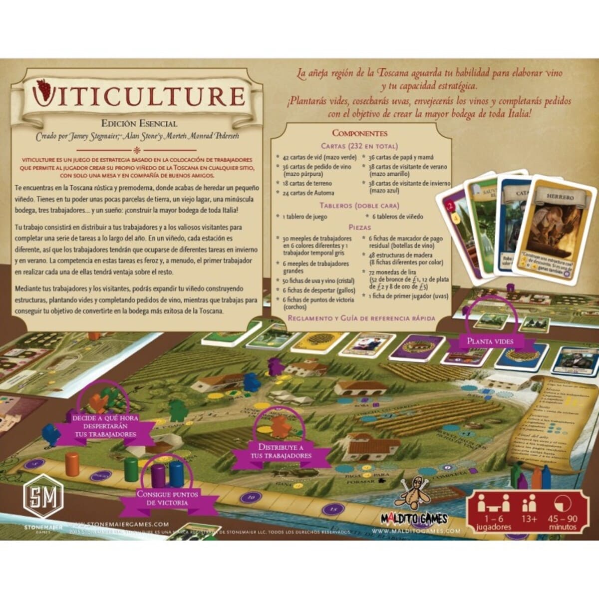 Viticulture - Juegos de mesa - Adani Store