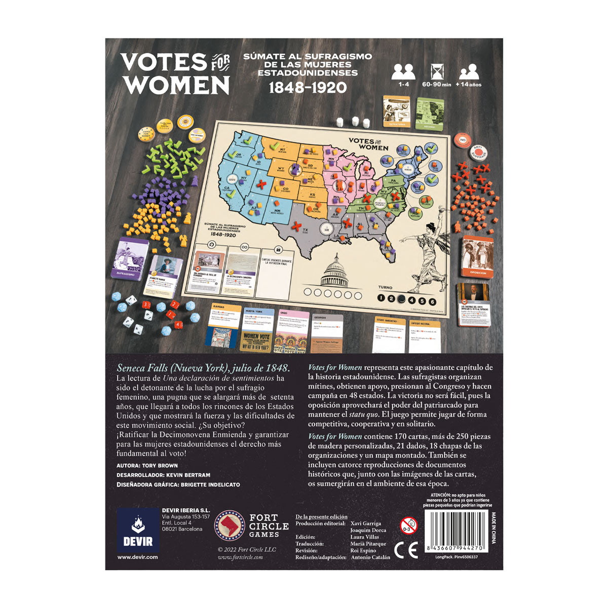 Votes for women - Juegos de mesa - Adani Store