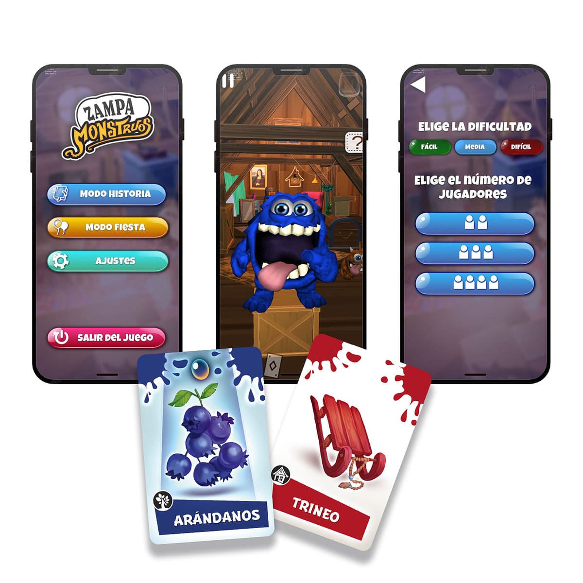 Zampa Monstruos - Juegos de mesa - Adani Store