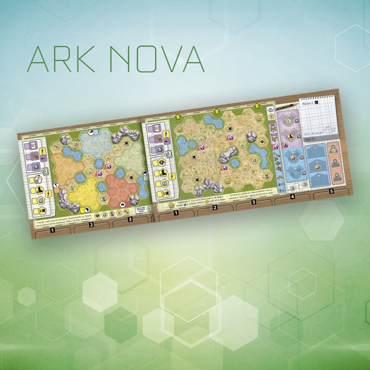Ark Nova: Paquete de mapas N°1