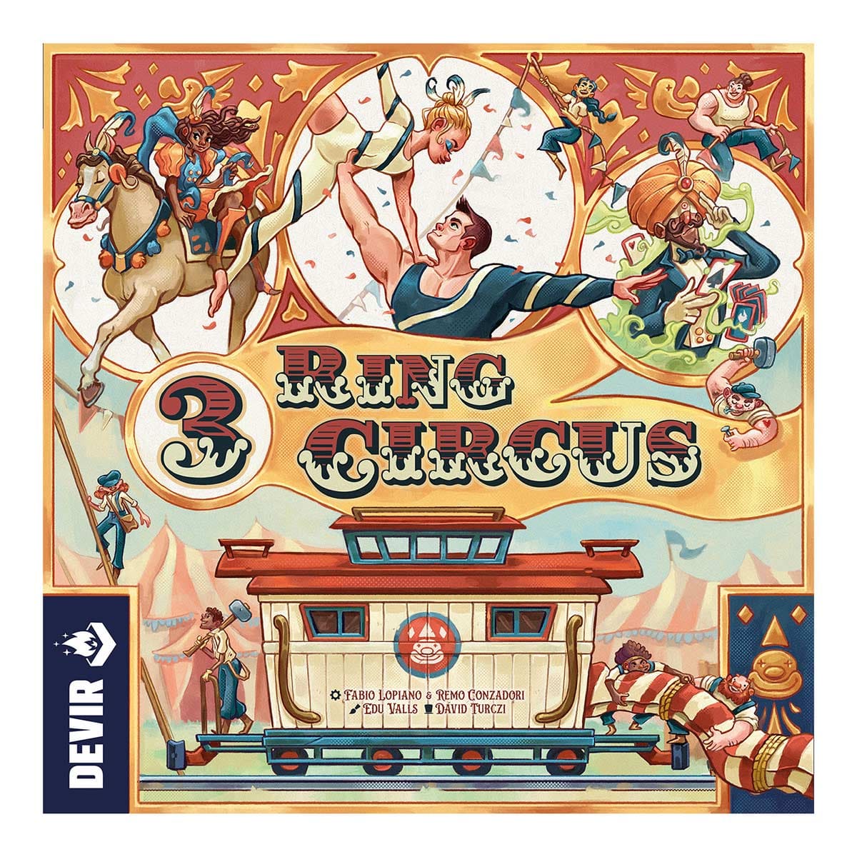 3 Ring Circus - Juegos de mesa - Adani Store