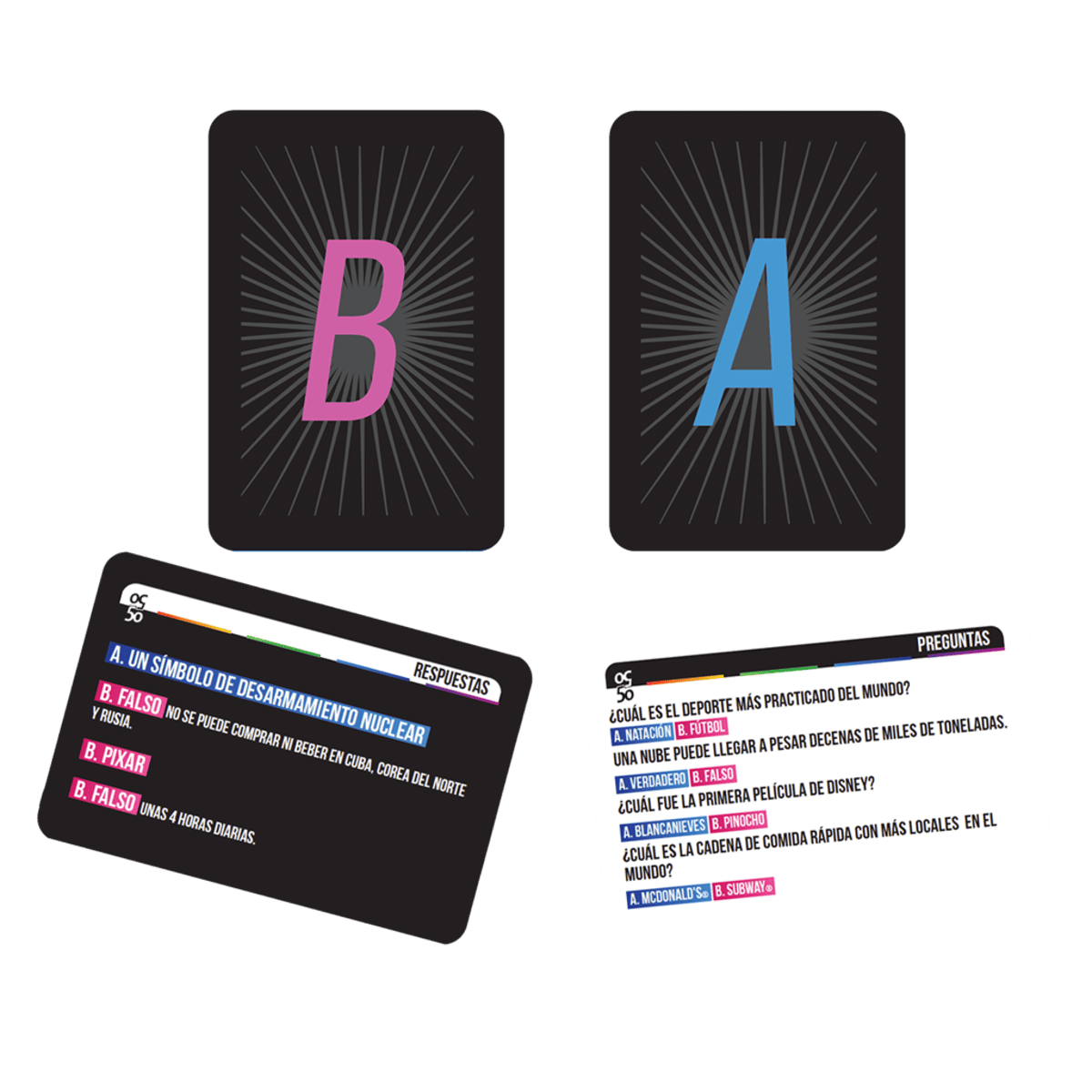 50 50 - Juegos de mesa - Adani Store