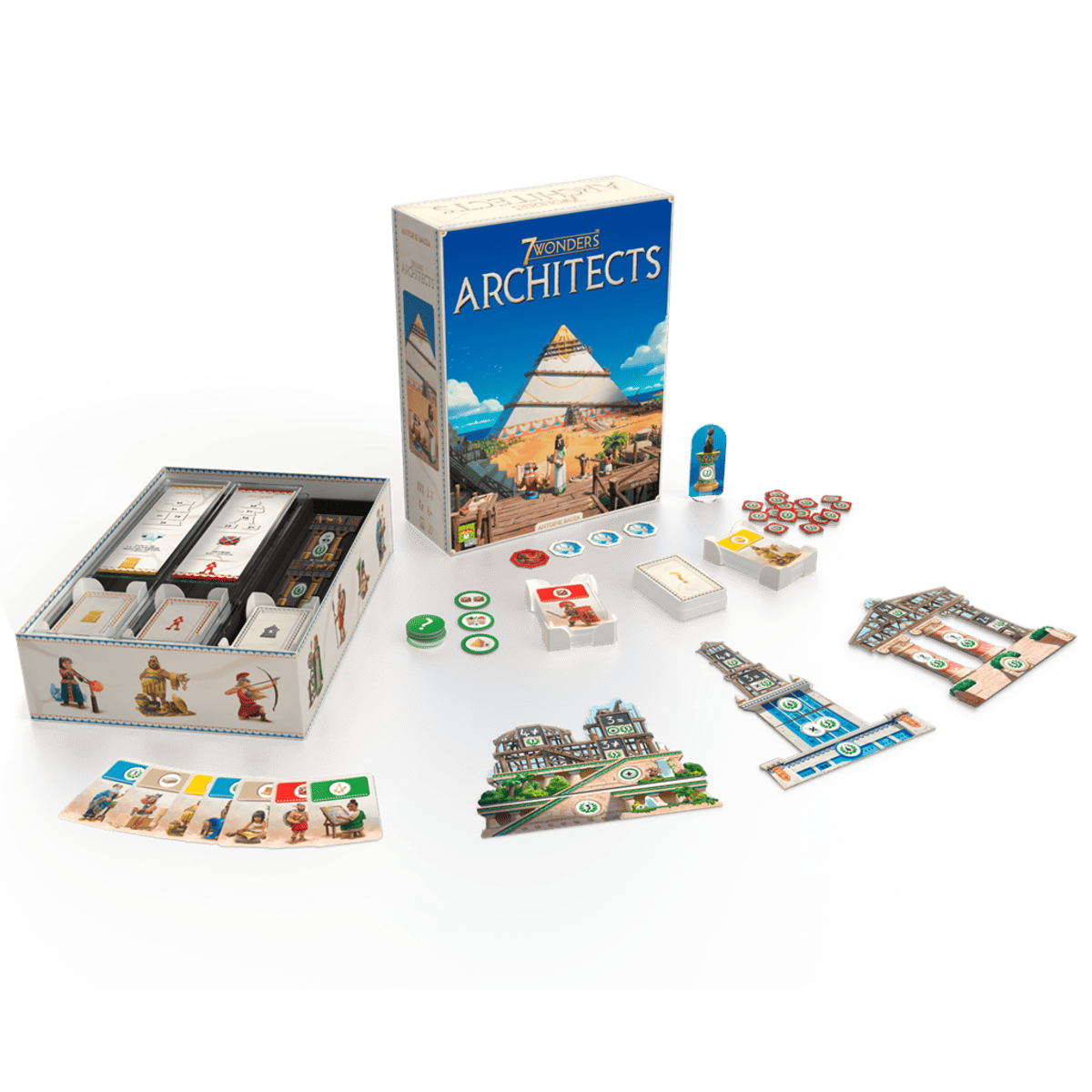 7 Wonders: Architects - Juegos de mesa - Adani Store