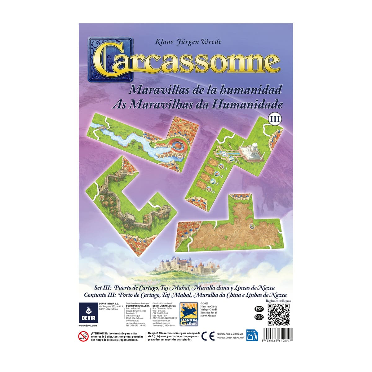 Carcassonne: Maravillas de la Humanidad 3