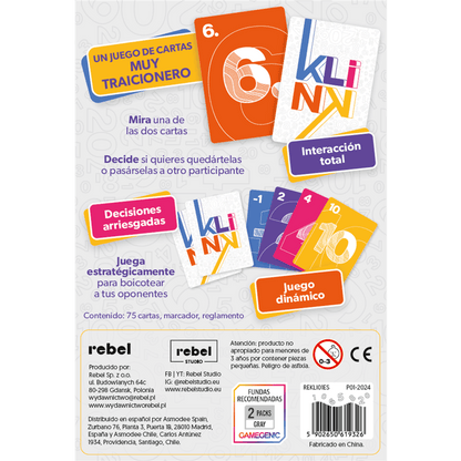 Klink - Juegos de mesa - Adani Store